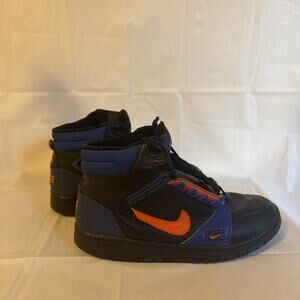 Nike Air Force 2 NYC Knicks Colorway 624006-081 Black Orange Blue Men’s Size 9.5